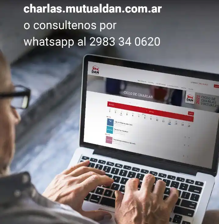 Nutrida agenda de charlas virtuales de la DAN