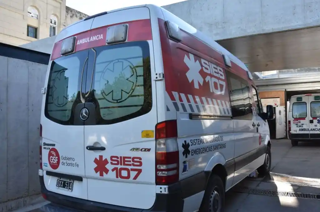 El hombre permanece internado en el hospital Cullen