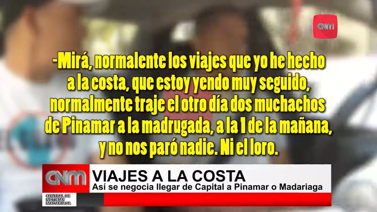 Descubren taxistas porteños que cobran $7 mil para viajar a la Costa: "No está permitido", aclararon desde Provincia