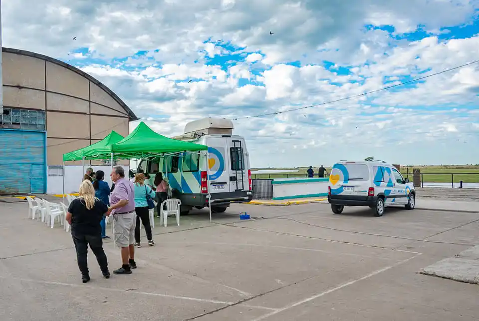 La Unidad Móvil de Anses estuvo en Puerto Ruiz