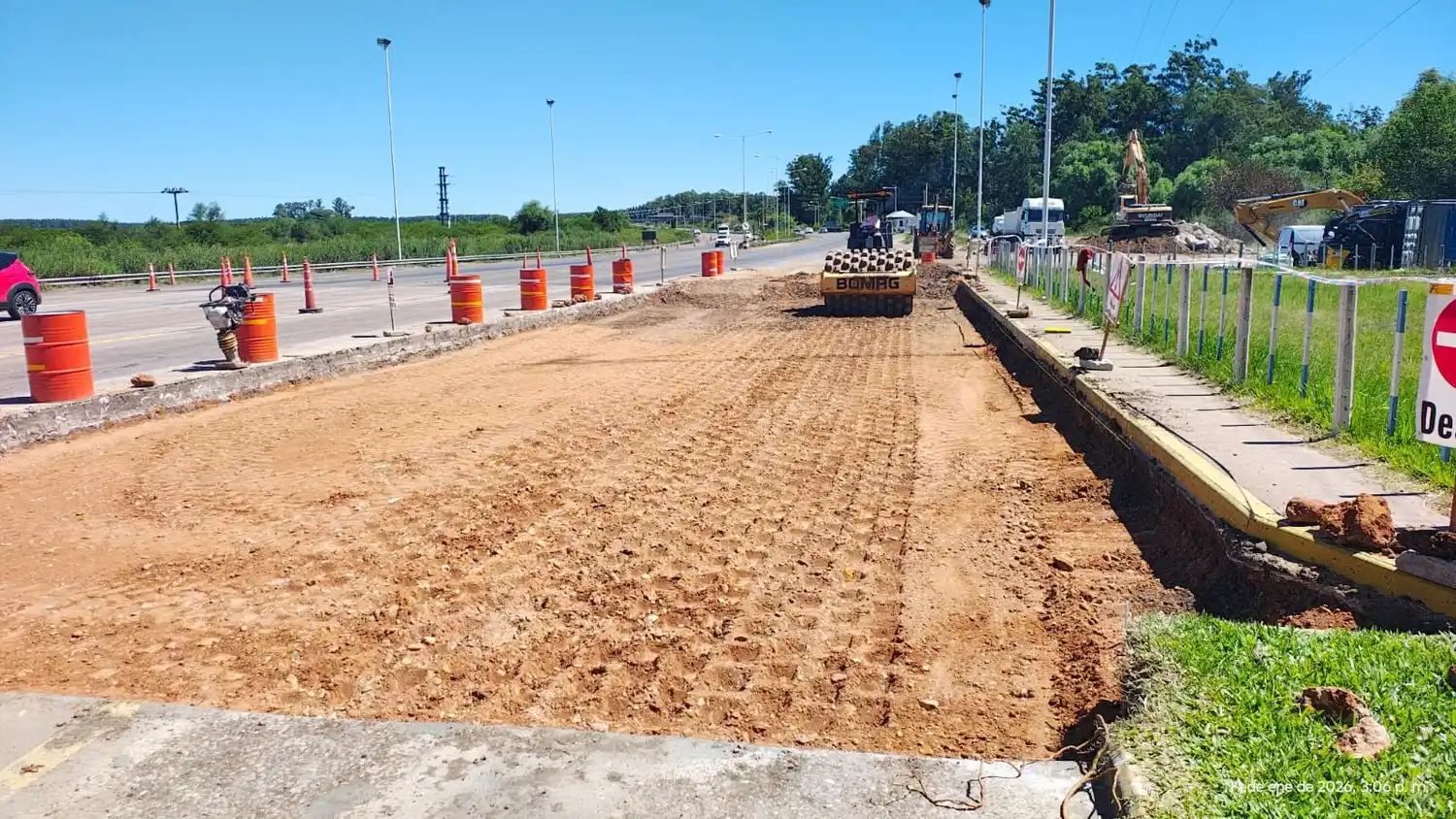 Autovía del Mercosur ejecutó trabajos de mantenimiento en las rutas 12 y 14