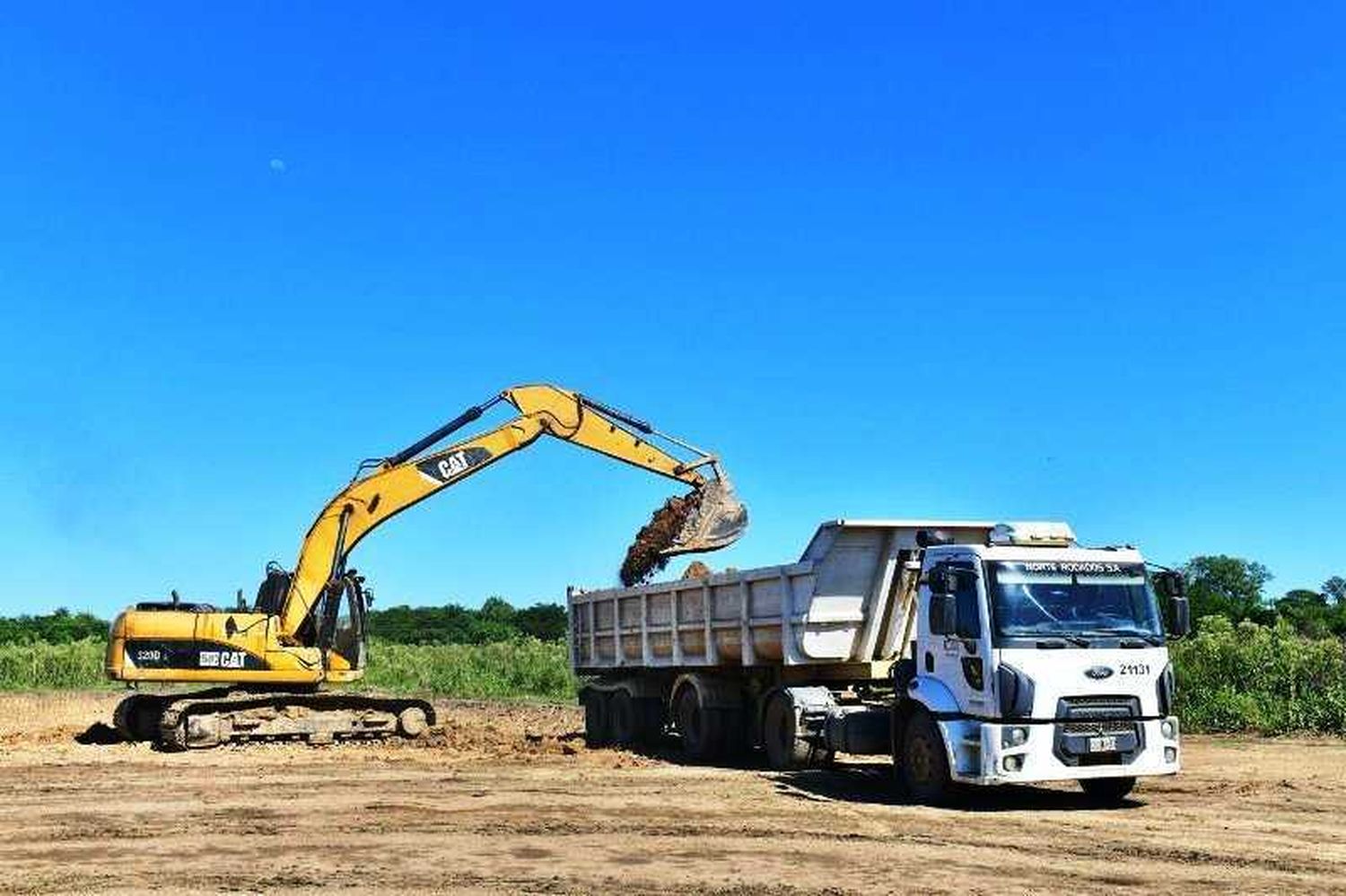 Intenso despliegue de trabajos
viales en la zona Norte de la provincia