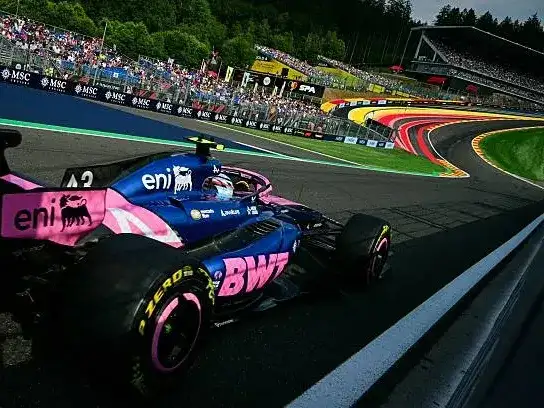 Colapinto se destacó con el Alpine en Spa.