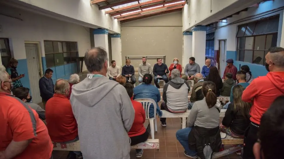 Vecinos del barrio Libertad se reunieron con Montenegro