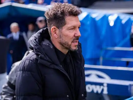 La decepción de Diego Simeone.