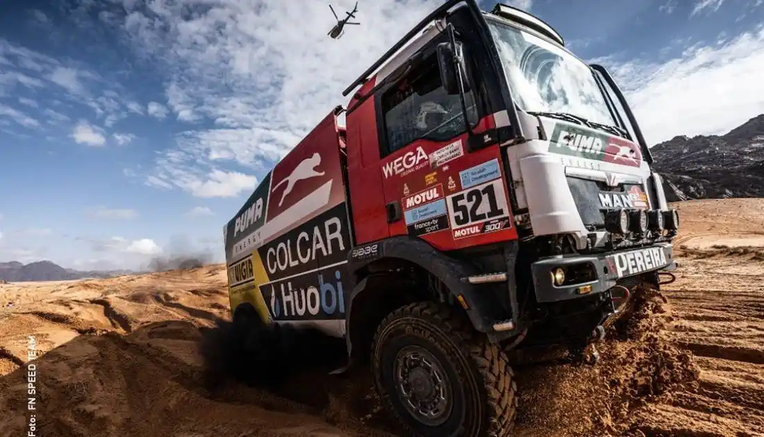 "Pato" Silva se consolida en el Dakar.