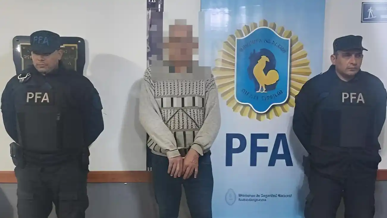 La detención del acusado se realizó en la ciudad de General Madariaga.