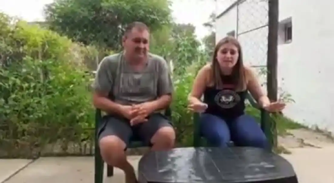 “Nos estafaron”, dijo el papá de Delfi enumerando las peripecias de un viaje que terminó siendo una pesadilla