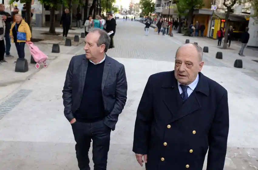 Presentaron la primera etapa de las obras en el microcentro