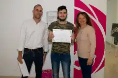 Se entregaron certificados de los cursos de la Oficina de Empleo