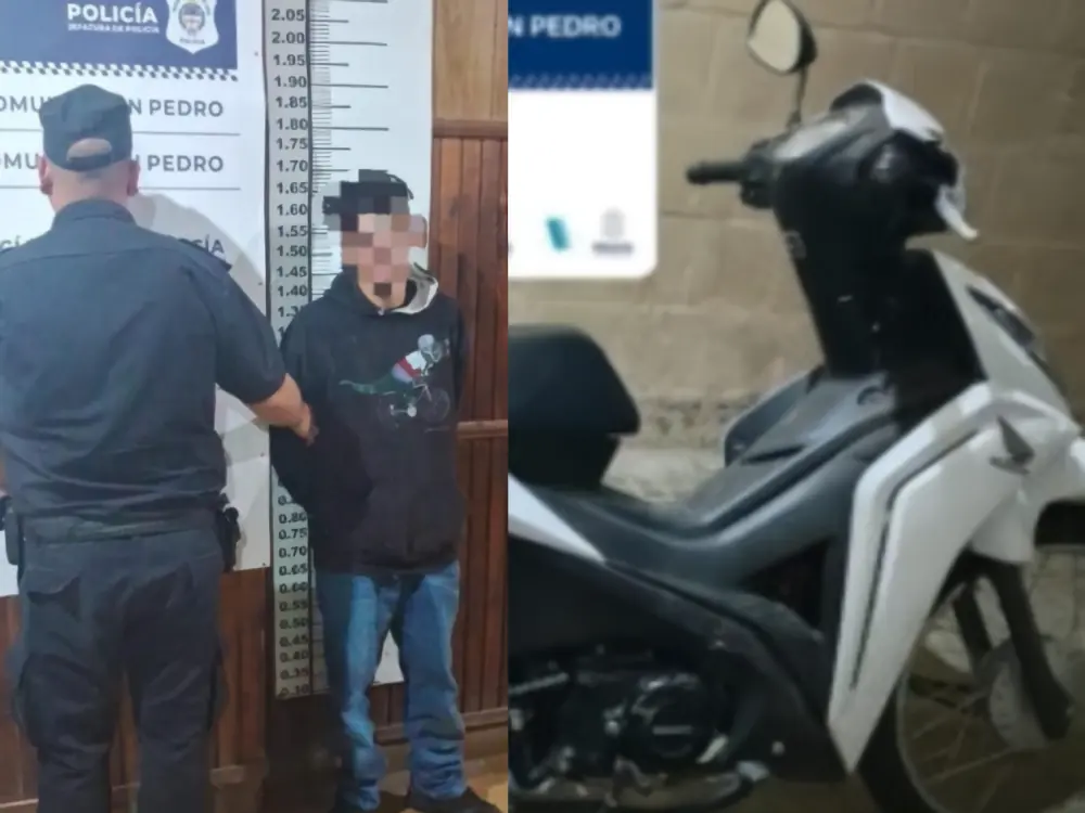 El rodado fue secuestrado por la policía.