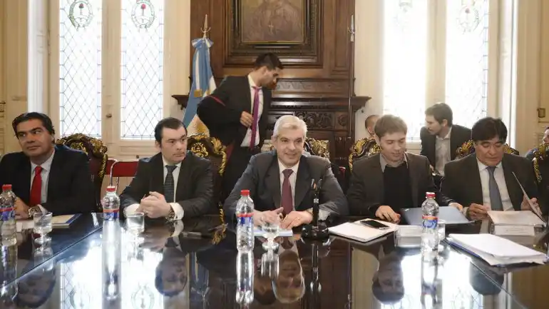 Fondos Buitres: Boudou no asistió a la presentación de Kicillof, Capitanich y Zannini en el Congreso