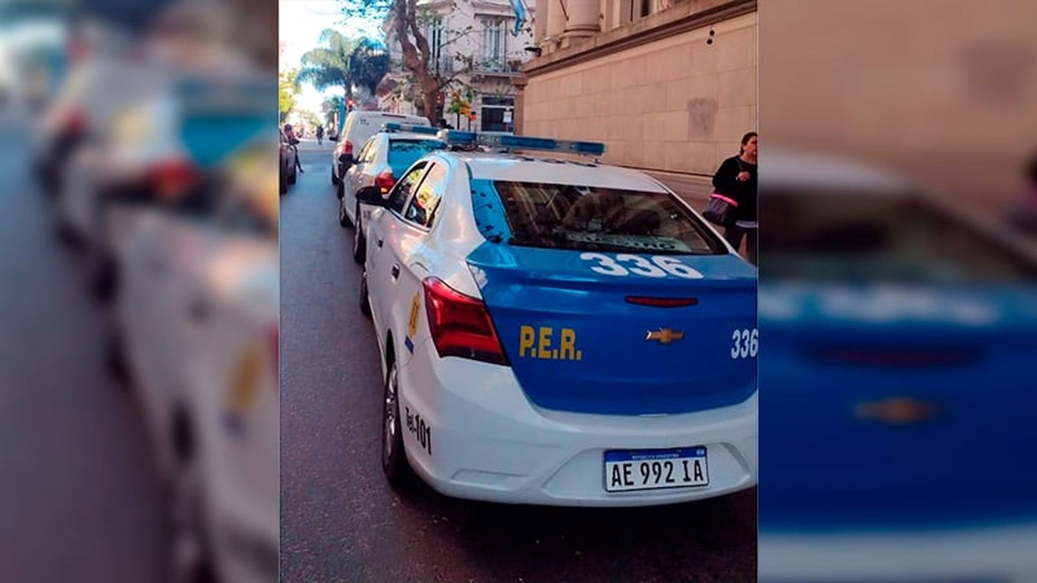 Una mujer provocó daños en el banco porque aun no tenía la asignación depositada