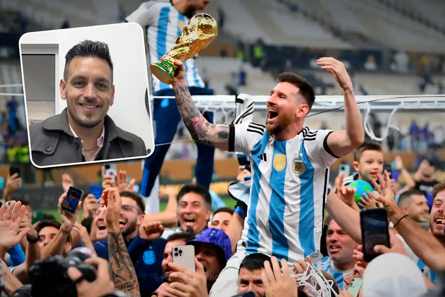 Messi, los valores y el Mundial: la canción de un rafaelino que une pasiones argentinas