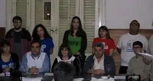 Constituyeron un frente en defensa de la educación pública