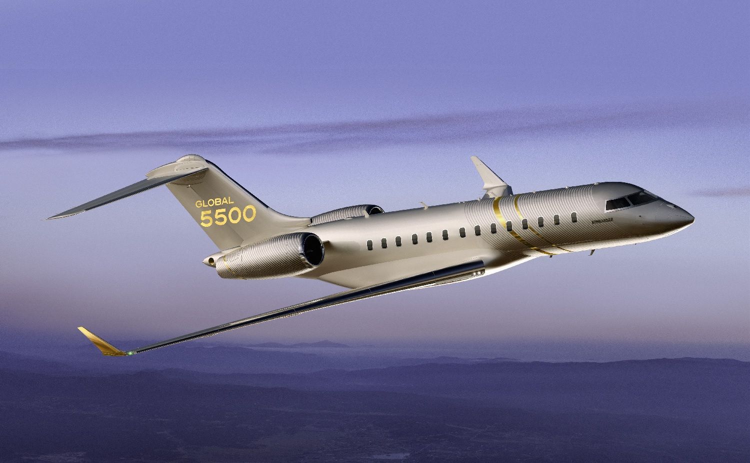 Una nueva joya en el aire: Bombardier entregó el primer Global 5500