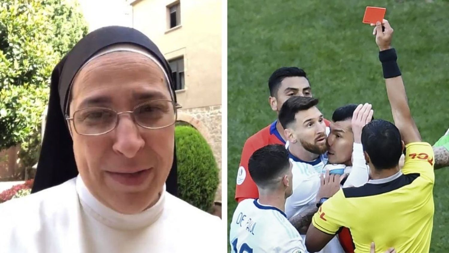 “Contigo hasta la muerte”: el particular apoyo de “la monja tuitera” a Lio Messi