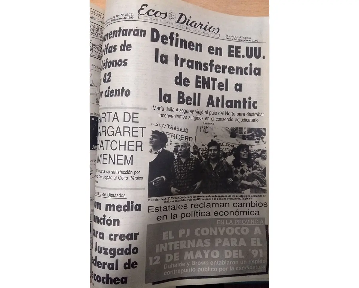 Jueves 27 de septiembre de 1990