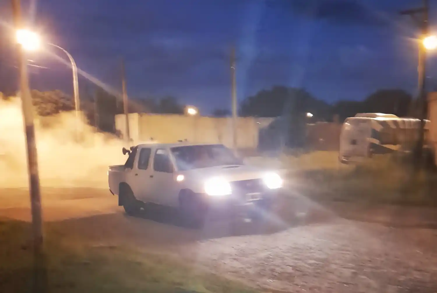 La Municipalidad fumigará cuando las condiciones climáticas lo permitan.