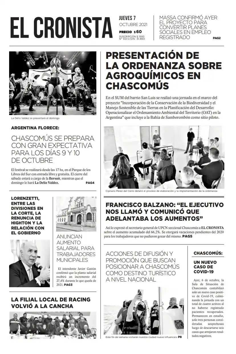 Tapa 7 octubre 2021