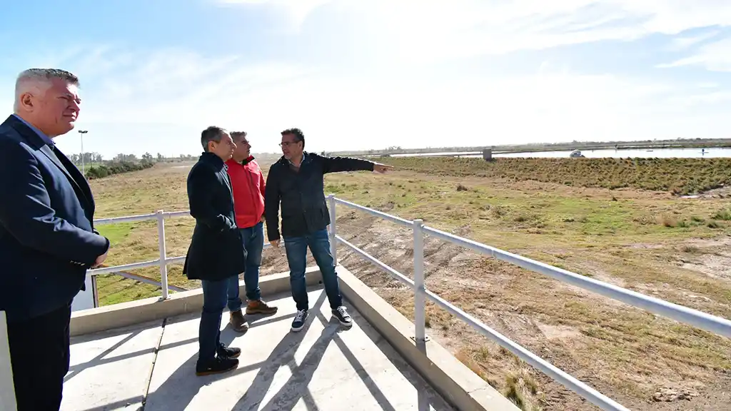 Bernarte: “Es una gran obra que permite extender la red cloacal durante los próximos 30 años”