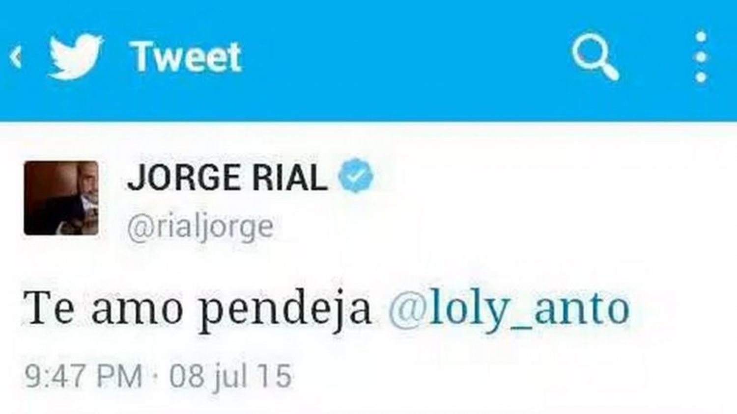Jorge Rial afirmó que le hackearon su cuenta de Twitter