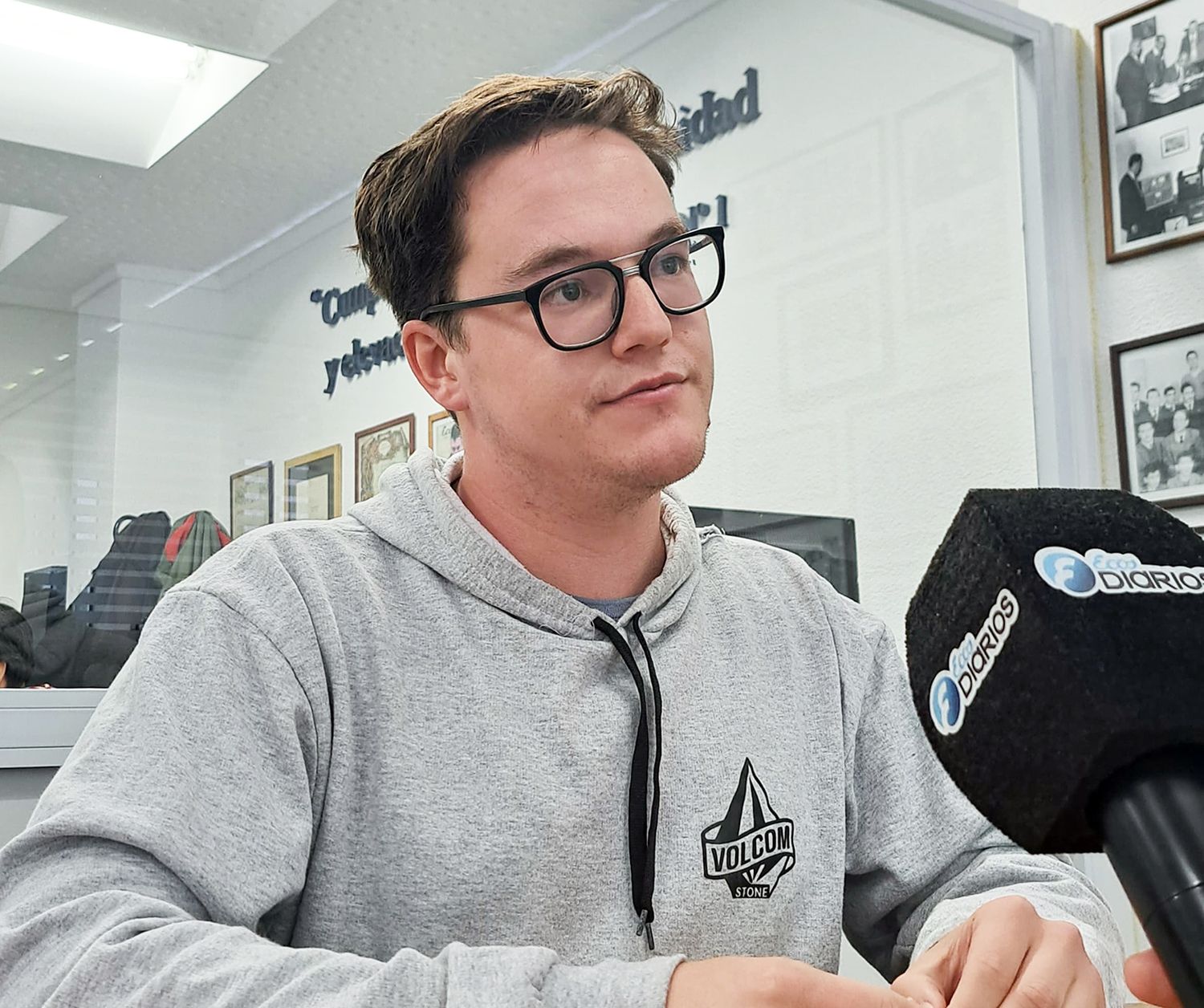 En Juventud. Nicolás Schuenemann contó los proyectos en marcha