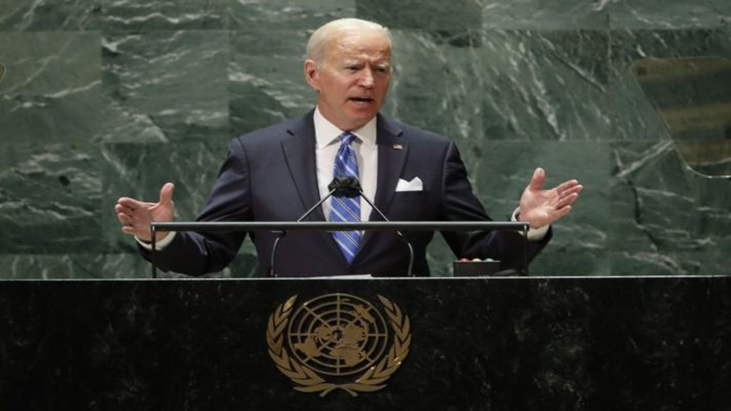Joe Biden pidió al mundo defender la democracia de países autoritarios como Venezuela