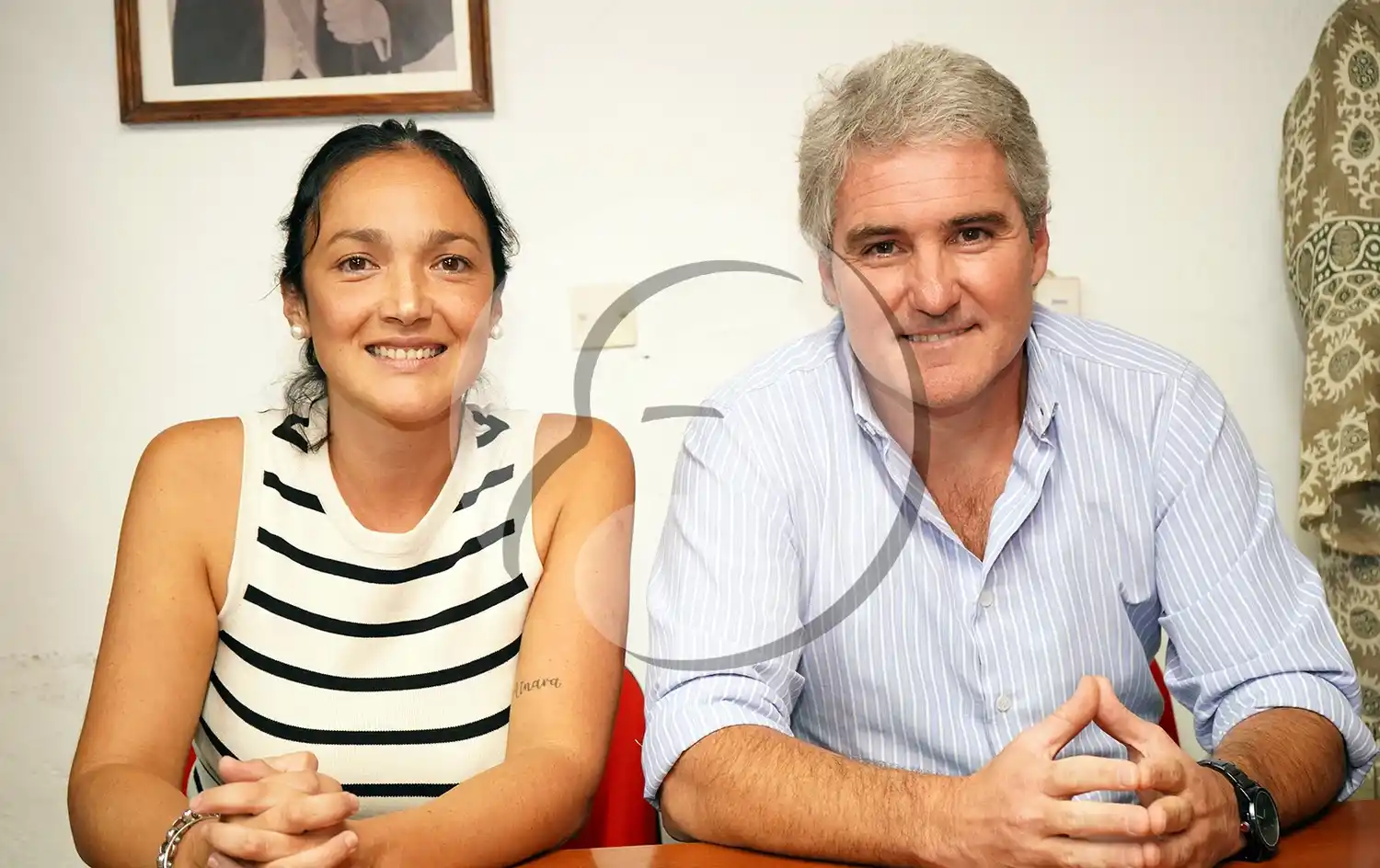Graciana Maizzani  y Gonzalo Diez