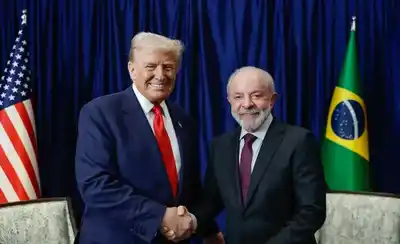 Trump y Lula, en Kuala Lumpur.