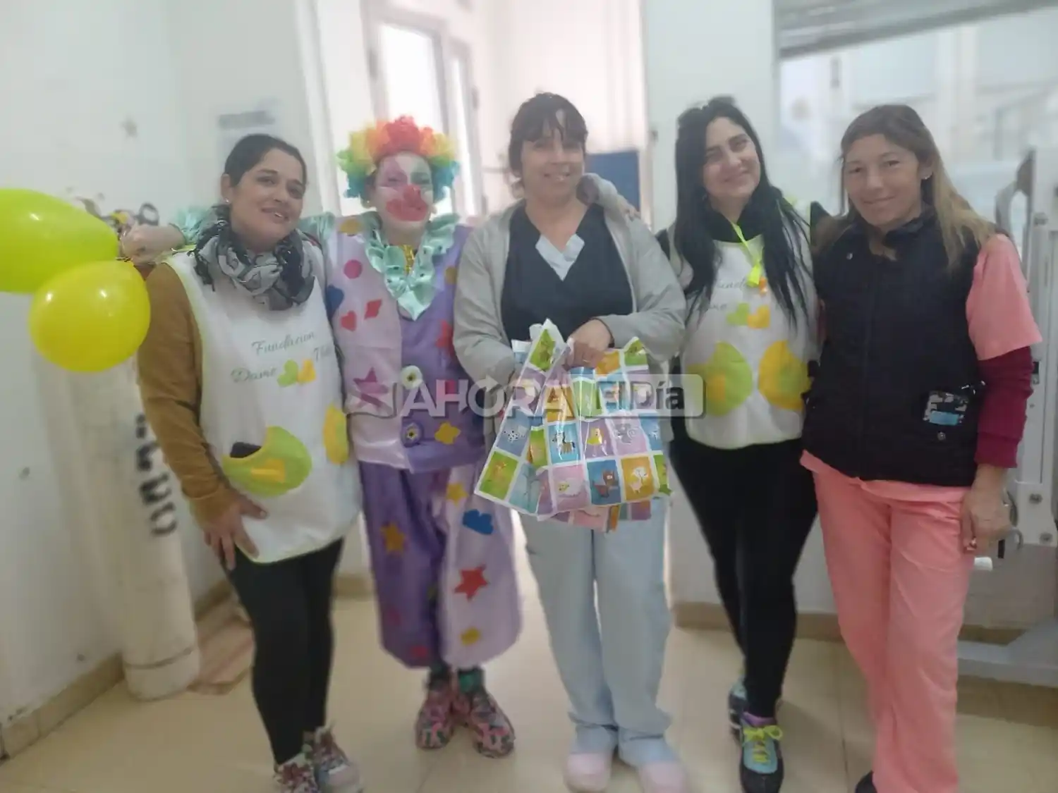 La Fundación “Dame Vida” entregó regalos a los infantes del Hospital Centenario