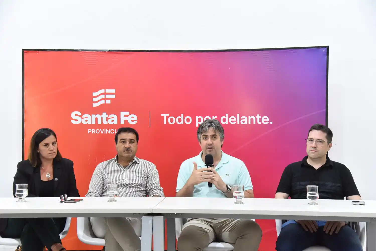 El acto estuvo encabezado por el ministro de Seguridad Pablo Cococcioni.