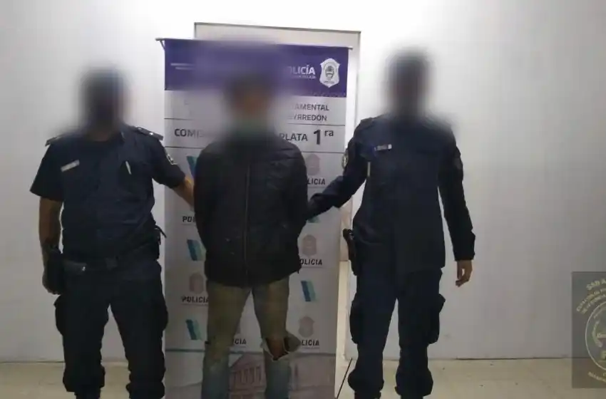 Se escondió en el edificio abandonado de El Atlántico con elementos robados