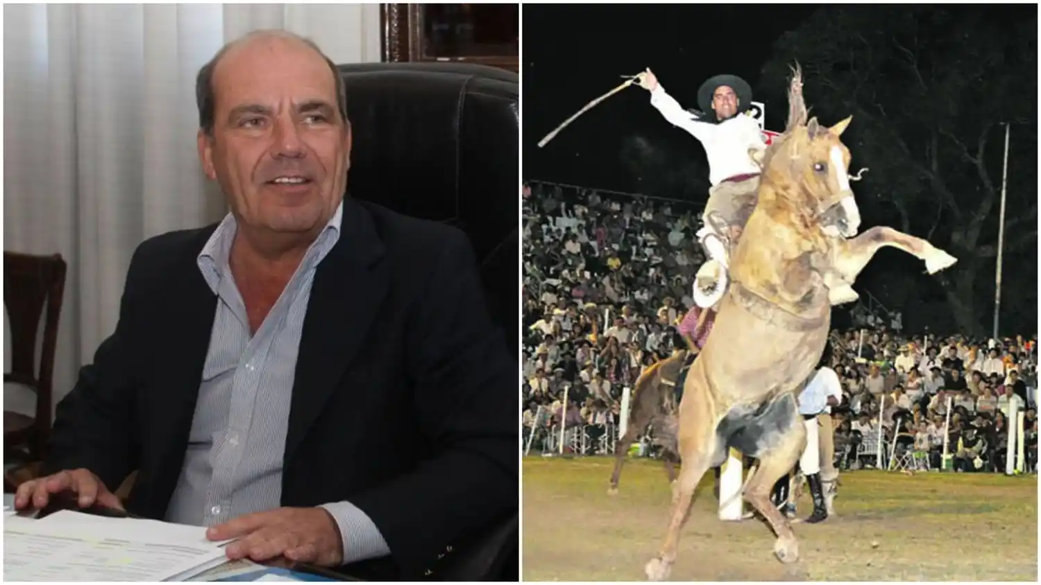 Un intendente tildó de "ridículo" un control de alcoholemia a la salida de una jineteada: "Los gauchos no toman jugo"