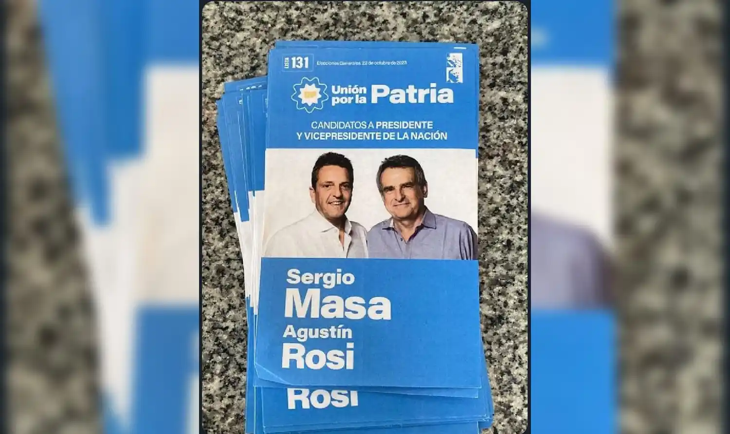 Massa o Milei: advierten por boletas “truchas” de Unión por la Patria