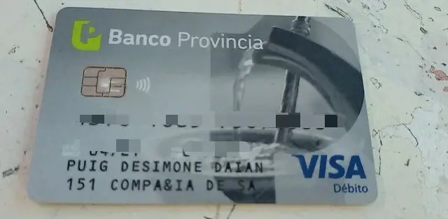 Tarjeta encontrada