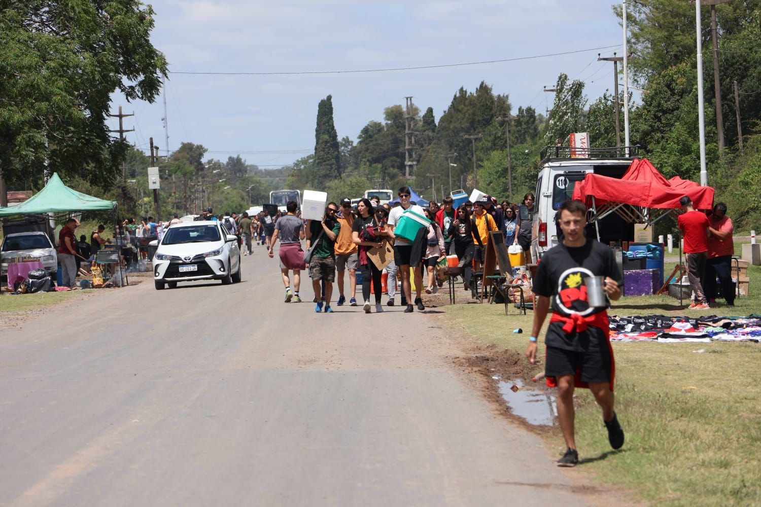La banda del Indio Solari en Baradero: estiman un movimiento de más de 45 mil personas