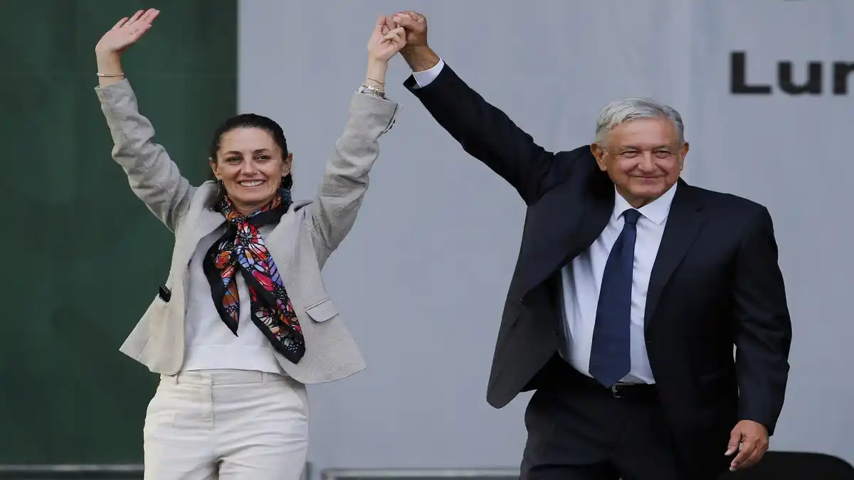 López Obrador celebra el triunfo de Claudia Sheinbaum y anuncia que se retira de la política