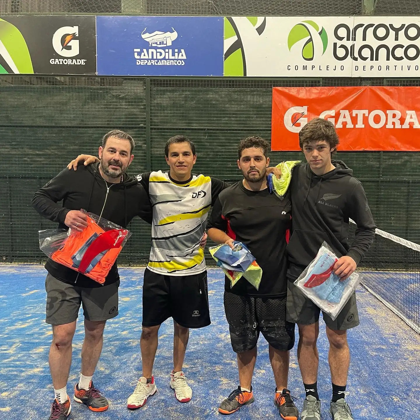 Silverati, Poggi, Ramírez y Jiménez, los protagonistas de la final.