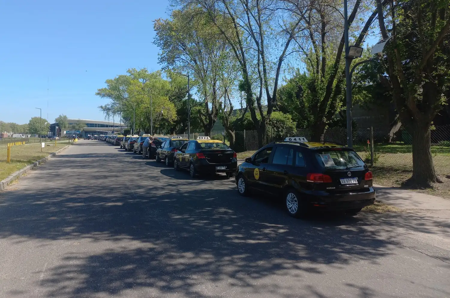 Los taxistas coinciden en que vino gente, pero no tanta como pasaba en fines de semana largos de otros años.