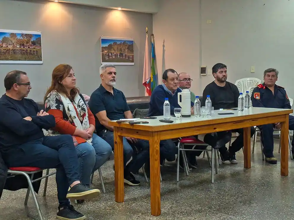 Autoridades municipales, de Seguridad y Educación participaron del encuentro