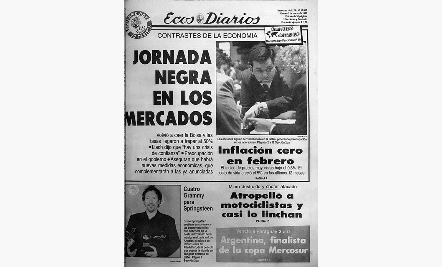Jueves 2 de marzo de 1995