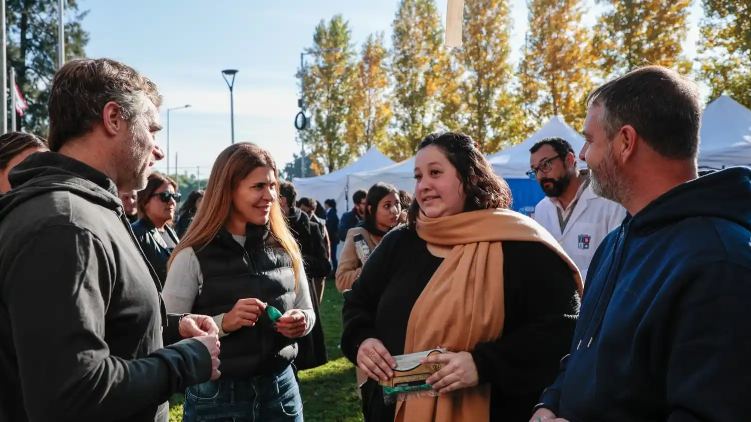 De la jornada participó Gisela Escalante, mamá de Felipe, trasplantado del corazón.