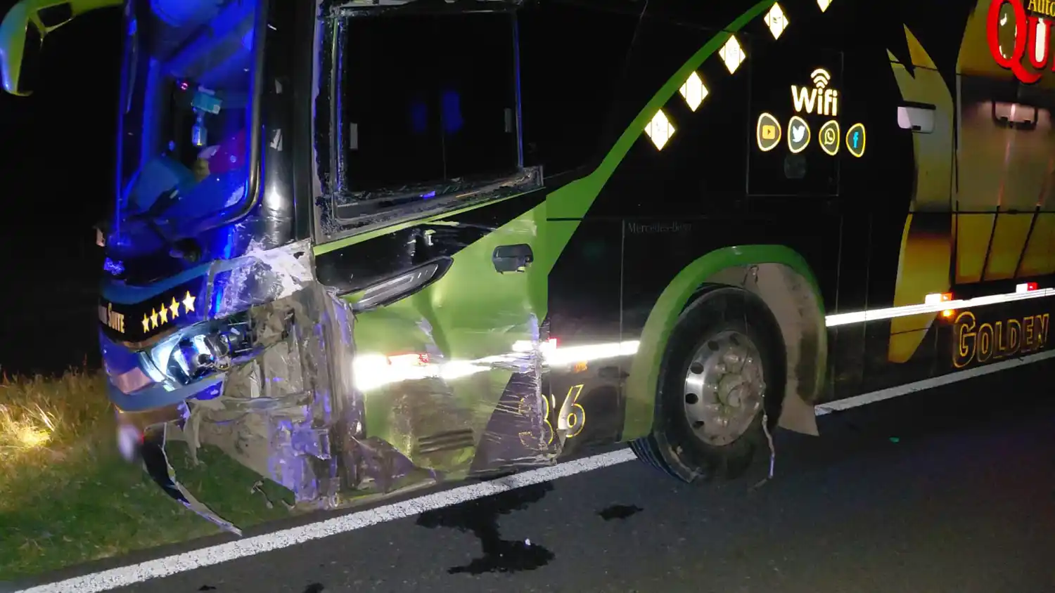 accidente la rubia auto colectivo rn34 ruta nacional 34 - 1