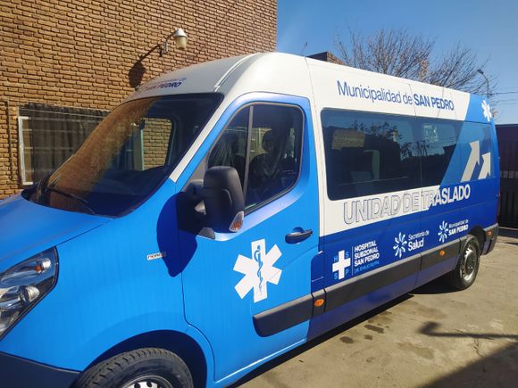 Presentaron la nueva unidad del traslado del Hospital