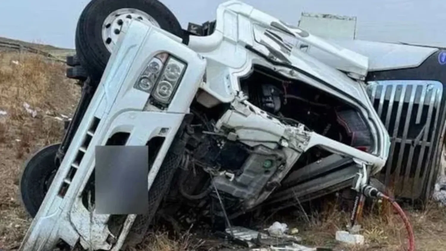 Indignante: saquearon la carga mientras el cuerpo del camionero yacía en la ruta