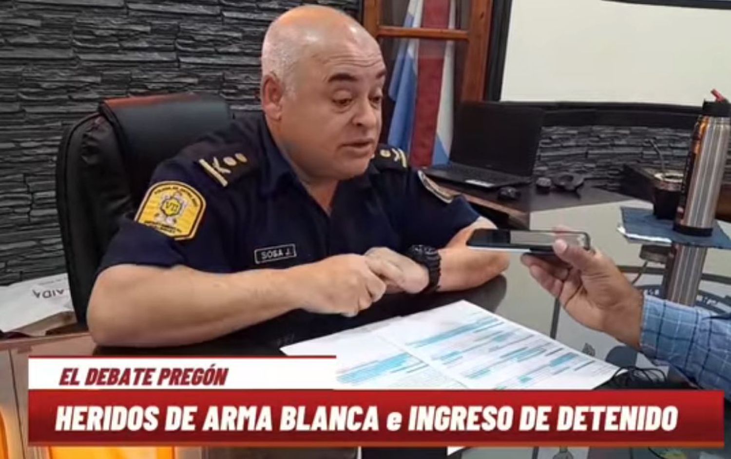 *HERIDOS DE ARMA BLANCA e INGRESO DE DETENIDO*