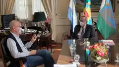 En Tandil, el ministro de Salud provincial entregó insumos y recorrió los hospitales 