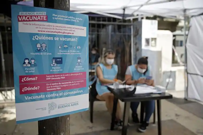 Segunda dosis contra el Covid: La Provincia envía 500 mil turnos para completar esquemas de vacunación