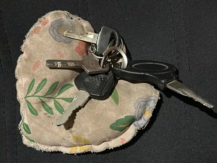 Llaves encontradas en la vía pública